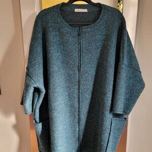 Cut Loose Boiled Wool One Size Jacket - NWT